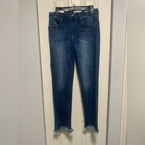 NWT Tricot Mid Rise Ankle Skinny Jeans